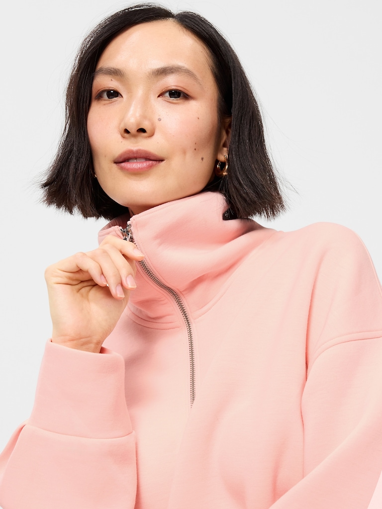 Bounce Fleece Half-Zip Pullover Sweatshirt