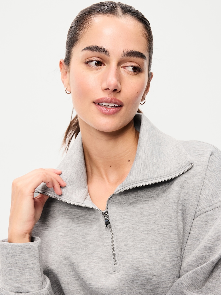 Bounce Fleece Half-Zip Pullover Sweatshirt