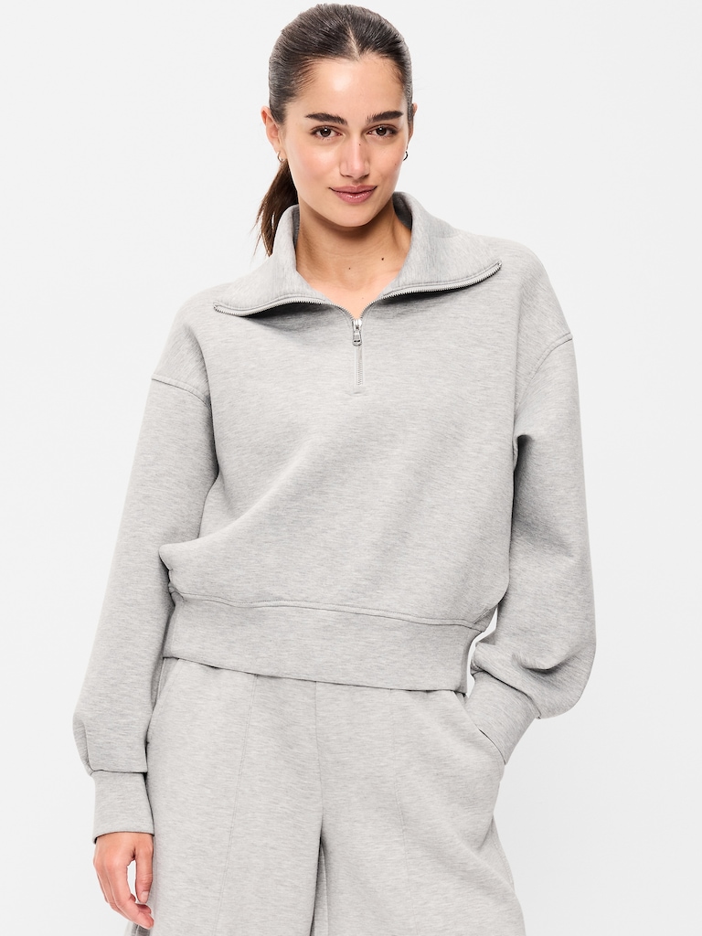 Bounce Fleece Half-Zip Pullover Sweatshirt