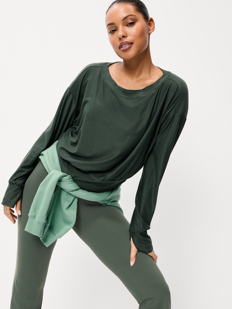 CloudMotion Boatneck Top
