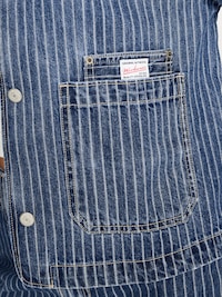 Cropped Jean Chore Jacket