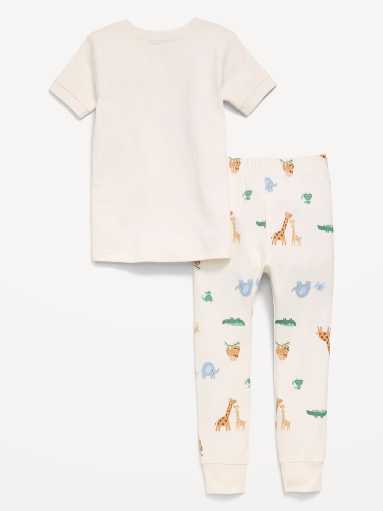 Pyjama ajusté à motif pour tout-petit et bébé