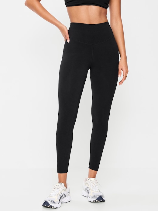 High High-Waisted PowerChill 7/8 Cotton Leggings on clearance at Old Navy — 44% off