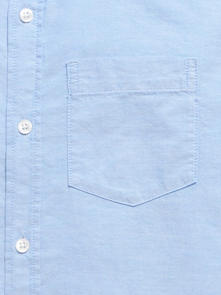Short-Sleeve Pocket Oxford Shirt for Boys
