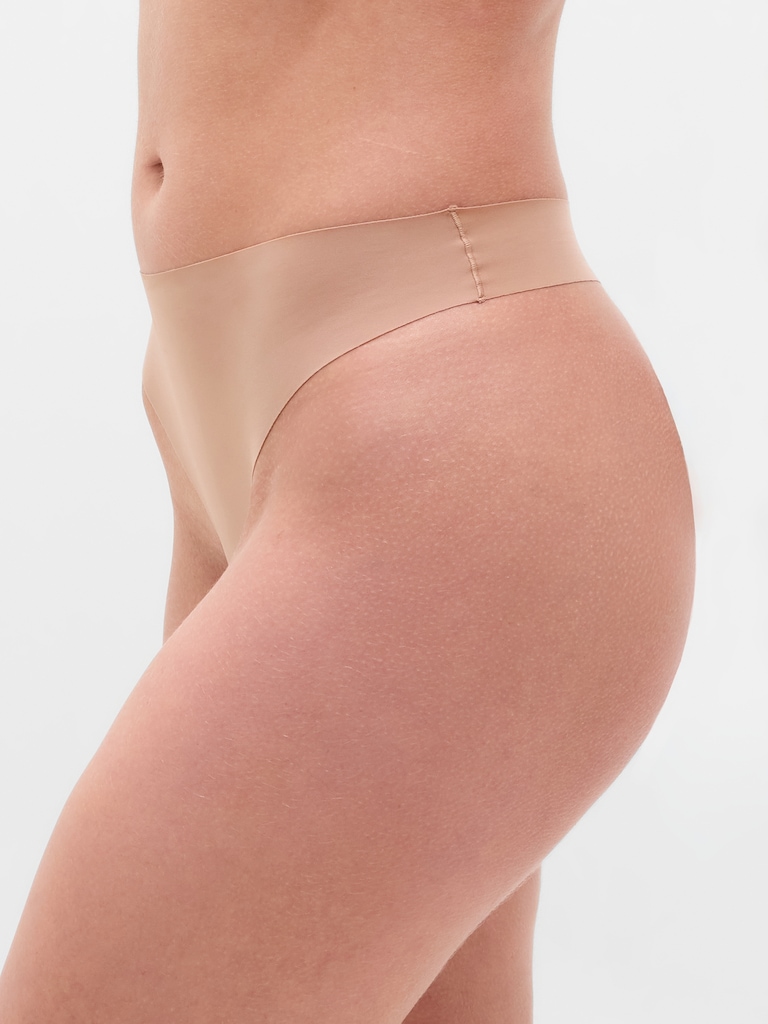 Sleek Form No Show Thong Underwear 3-Pack