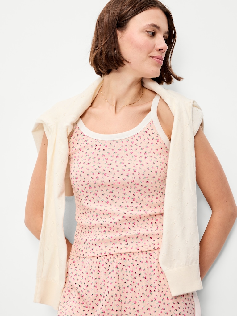 Pointelle Sleep Short