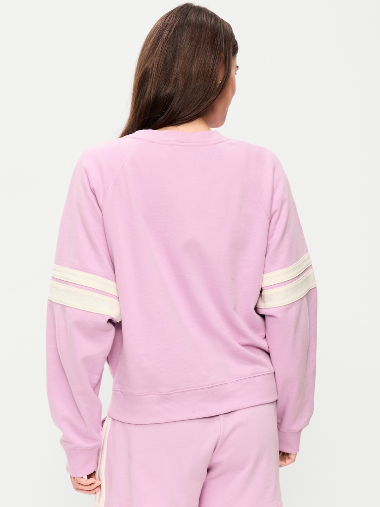 Oversized Raglan Sweatshirt