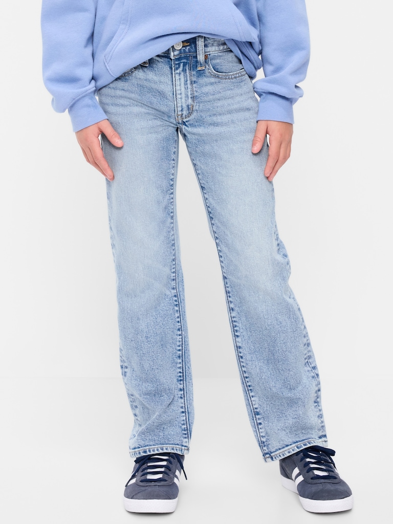 Straight-Leg Built-In Flex Jeans for Boys