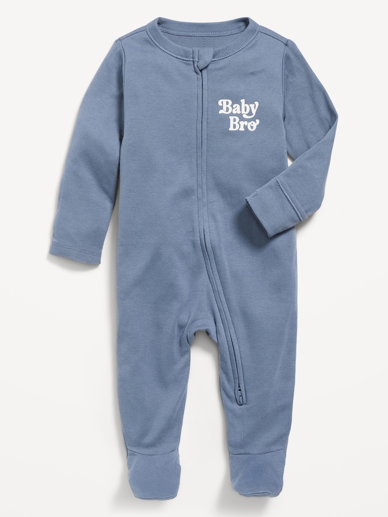 2-Way-Zip Sleep & Play Footed One-Piece for Baby