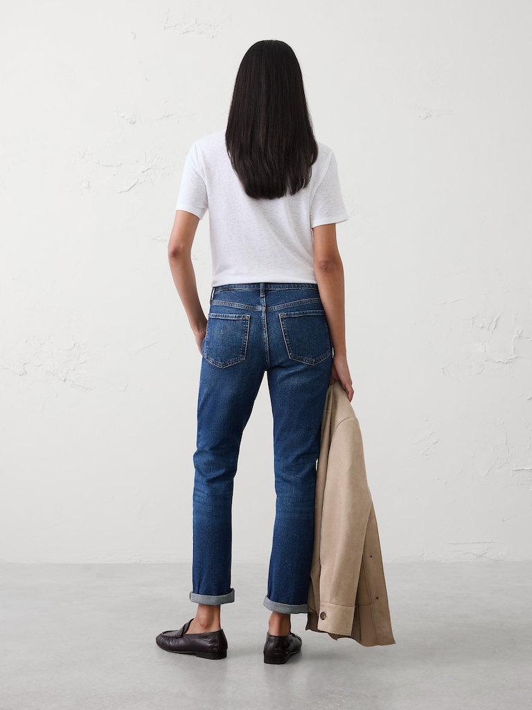 Girlfriend Mid-Rise Jean