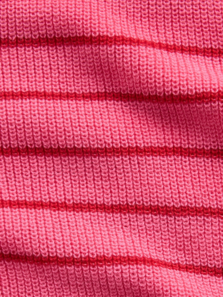 Kids Pull-On Stripe Sweater Leggings