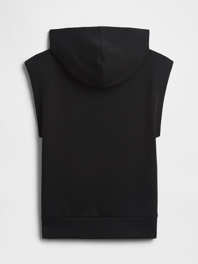 Kids GapFit Relaxed Sleeveless Tech Hoodie