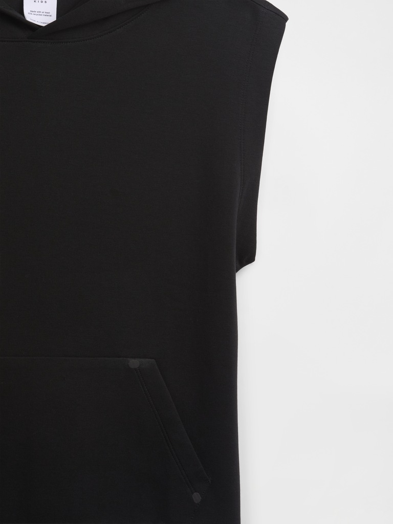 Kids GapFit Relaxed Sleeveless Tech Hoodie