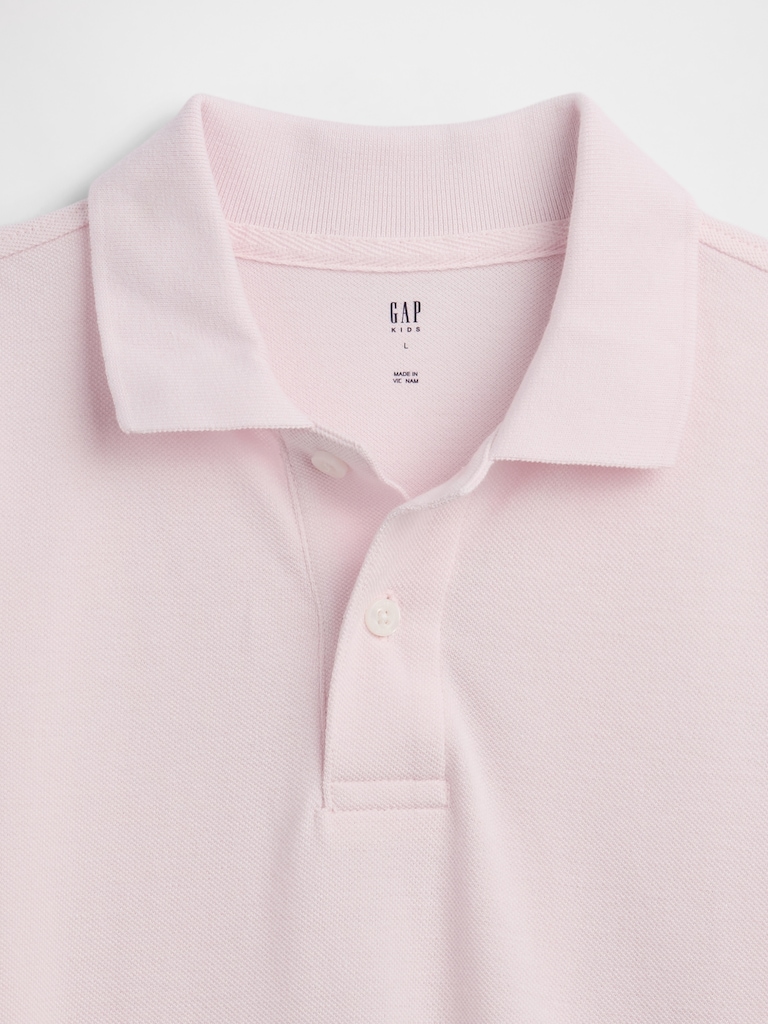 Kids Pique Polo Shirt