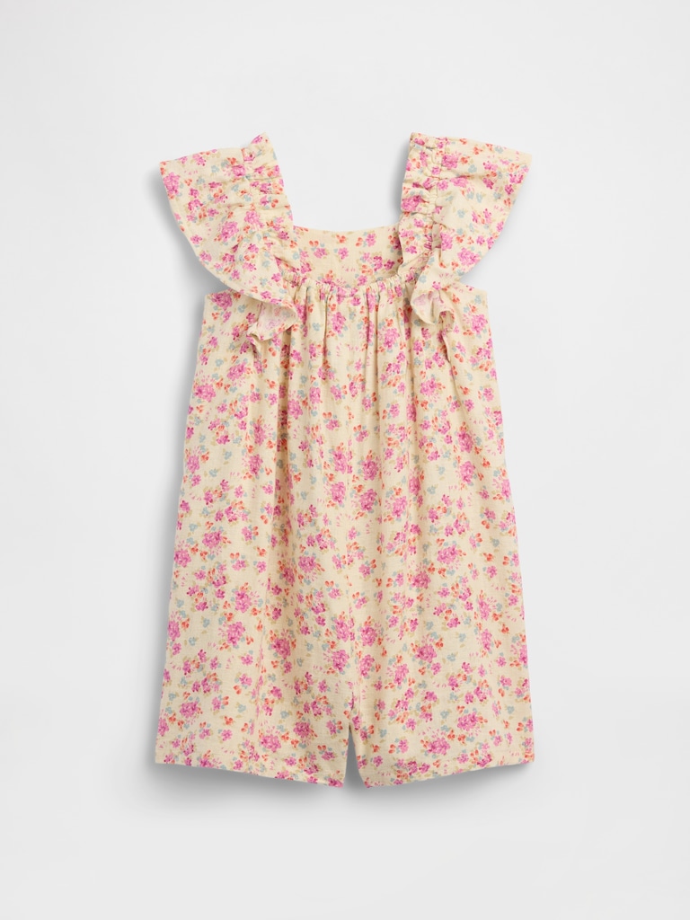babyGap Linen-Blend Romper