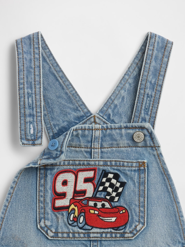 babyGap × Disney Cars Relaxed Denim Shortalls