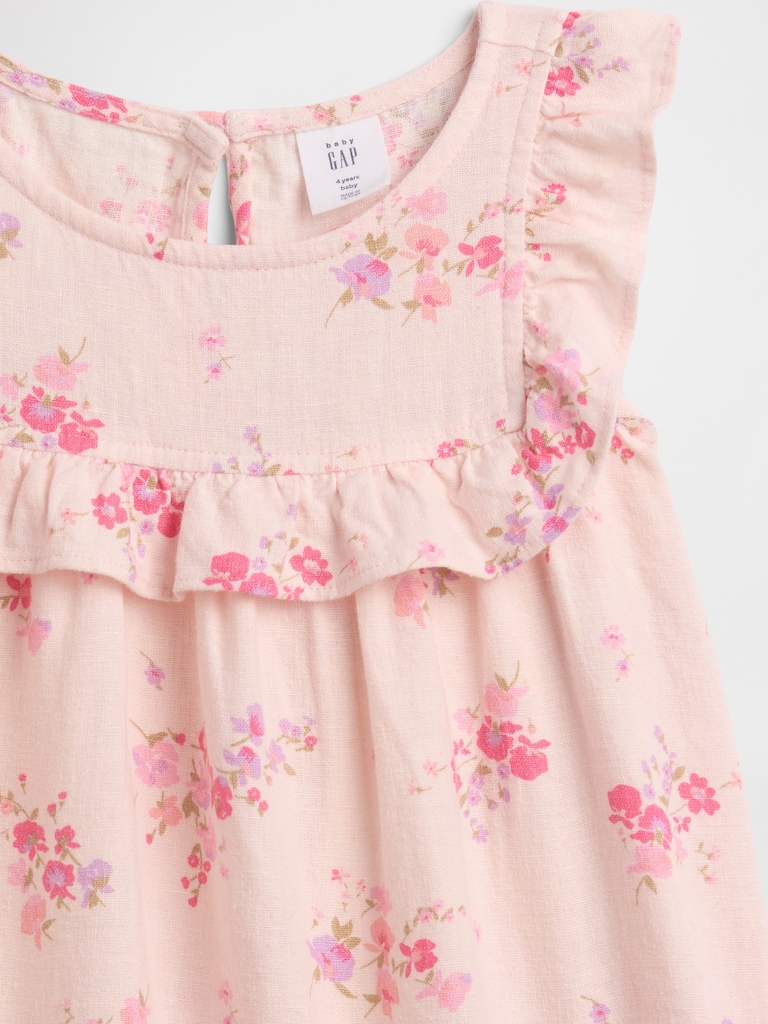 babyGap Linen-Blend Ruffle Top