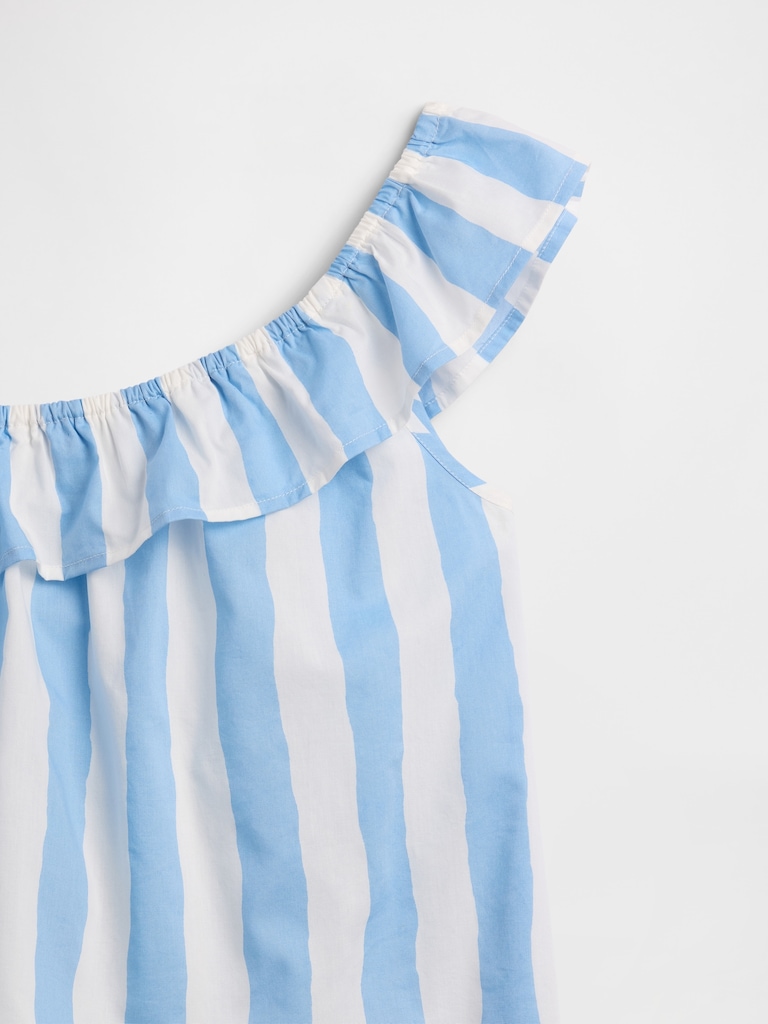 Kids One-Shoulder Ruffle Top