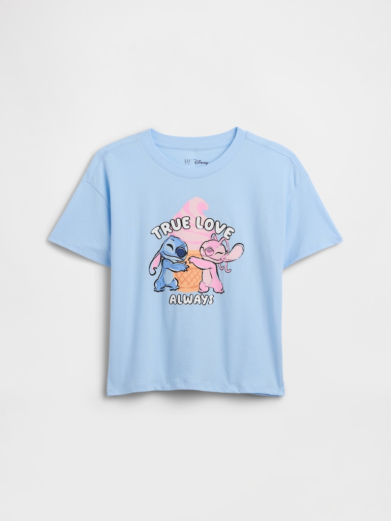 GapKids × Disney Lilo and Stitch Oversized Graphic T-Shirt