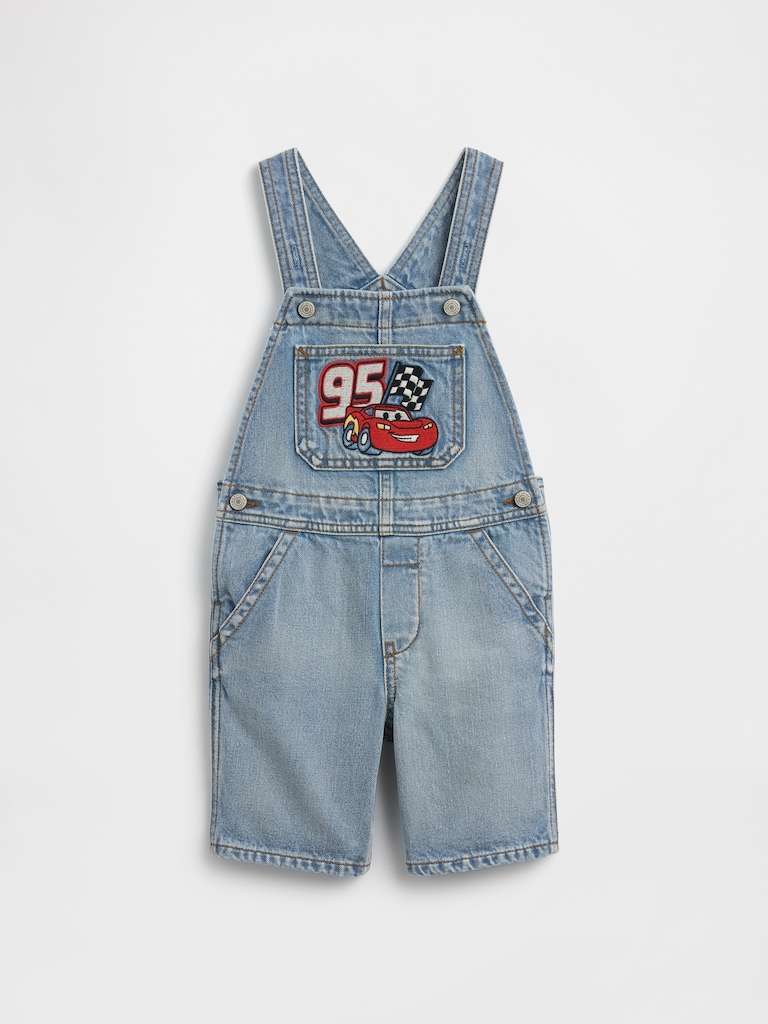 babyGap × Disney Cars Relaxed Denim Shortalls