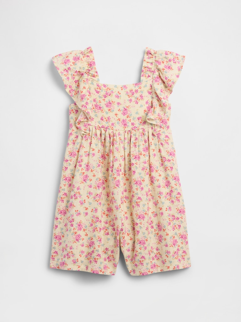 babyGap Linen-Blend Romper
