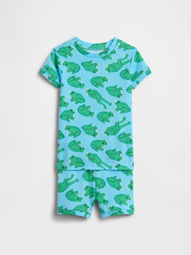 Kids & babyGap 100% Organic Cotton Frog PJ Set