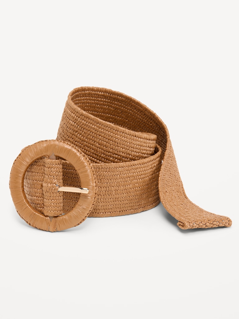 Raffia Belt