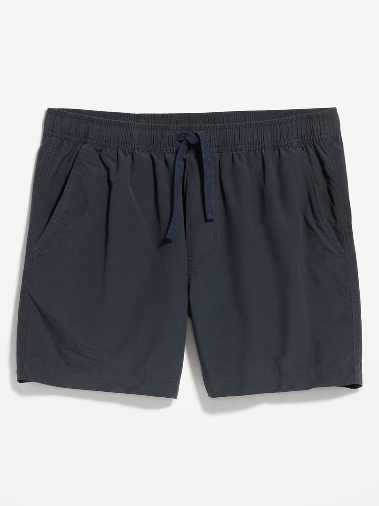 Solid Jogger Shorts -- 5-inch inseam