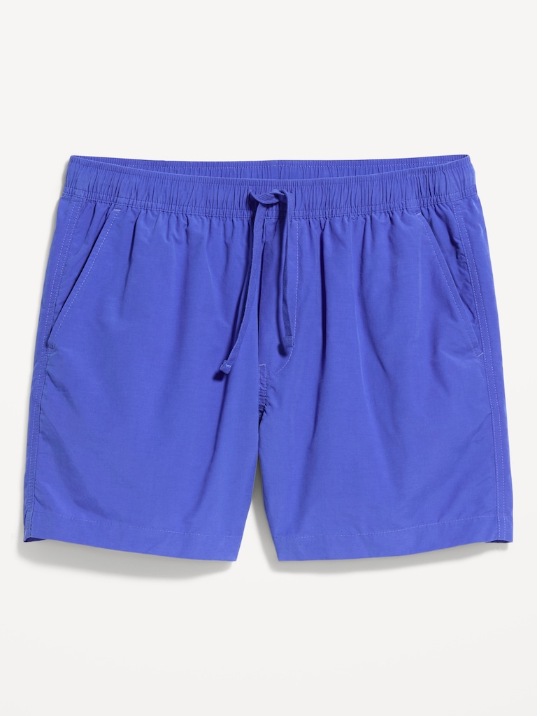 Solid Jogger Shorts -- 5-inch inseam