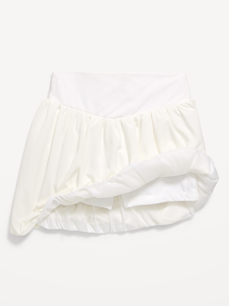 High-Waisted PowerSoft Bubble Skort for Girls