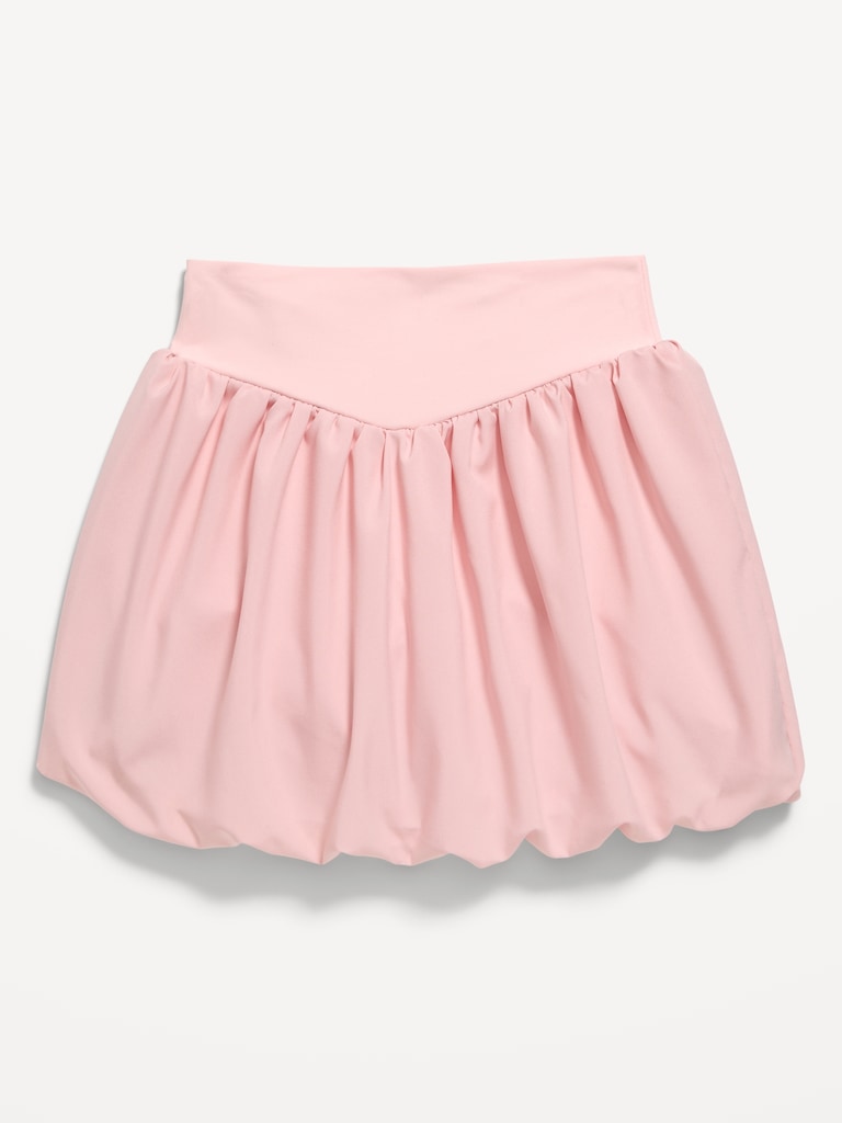 High-Waisted PowerSoft Bubble Skort for Girls