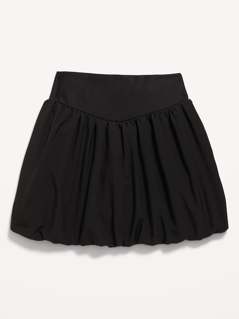 High-Waisted PowerSoft Bubble Skort for Girls