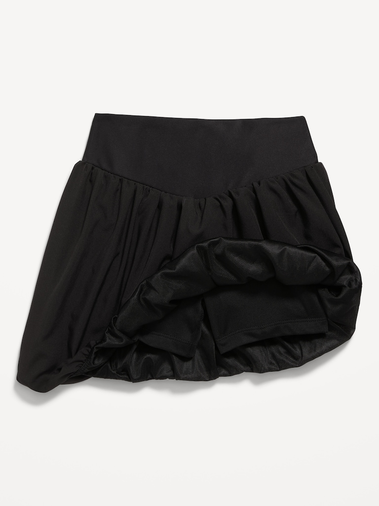 High-Waisted PowerSoft Bubble Skort for Girls
