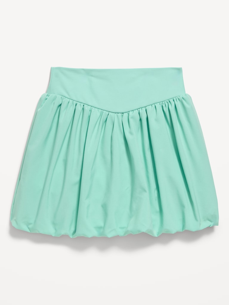 High-Waisted PowerSoft Bubble Skort for Girls
