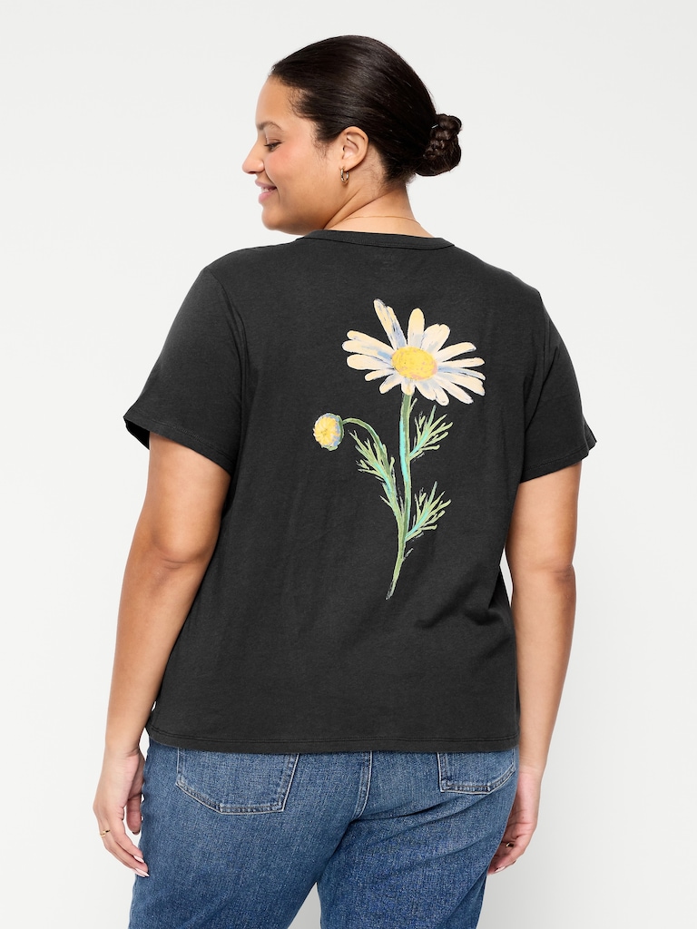 EveryWear Crew-Neck Graphic T-Shirt