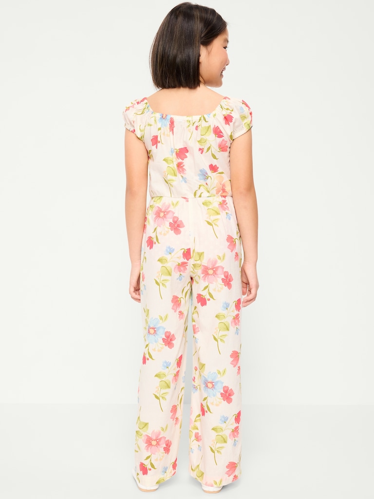 Short-Sleeve Jumpsuit for Girls