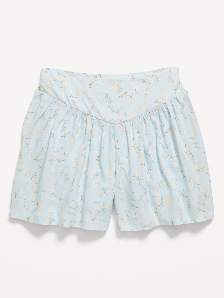 Printed Pull-On Shorts for Girls