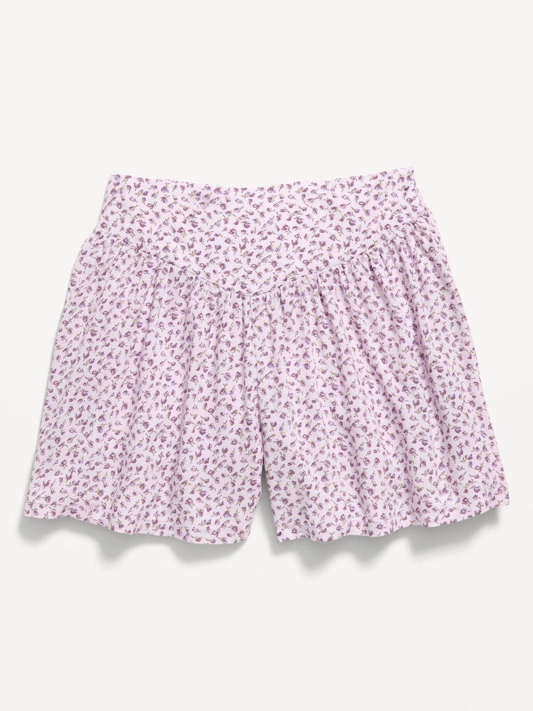 Printed Pull-On Shorts for Girls