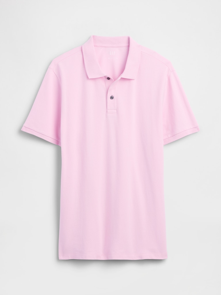 Stretch Pique Polo Shirt