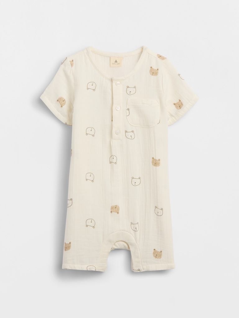 Baby Brannan Bear Romper