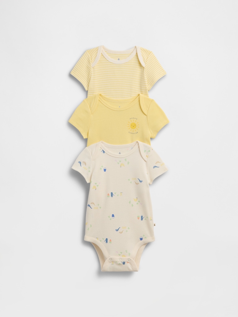 Baby Bodysuit (3-Pack)