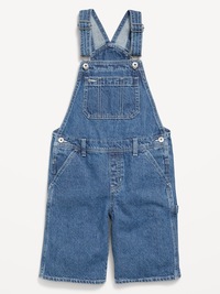 Baggy Denim Shortalls for Girls