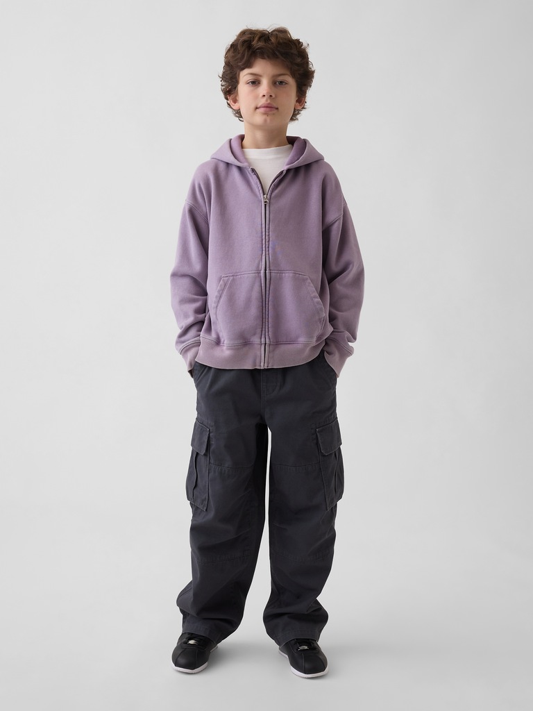 Kids VintageSoft Relaxed Zip Hoodie