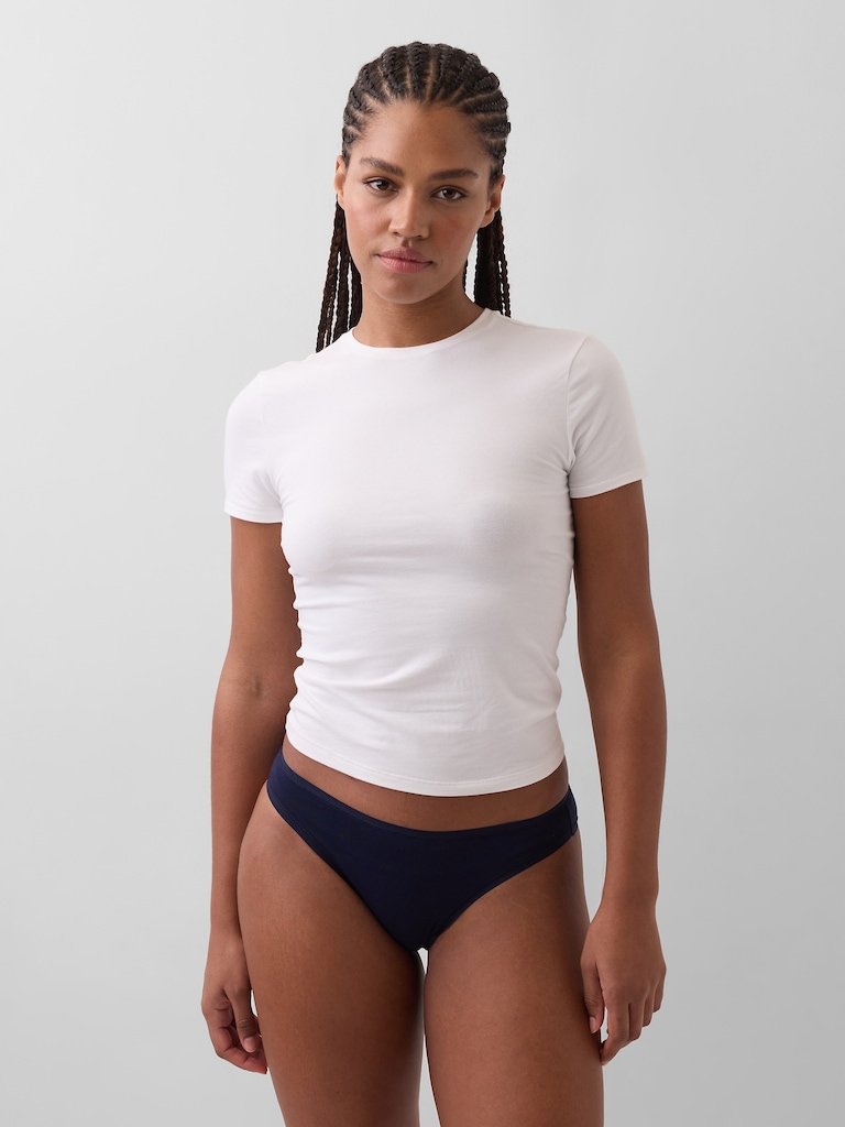 Organic Stretch Cotton Cheeky
