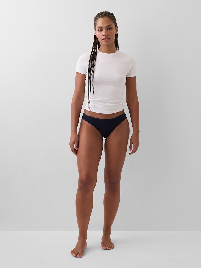 Organic Stretch Cotton Cheeky