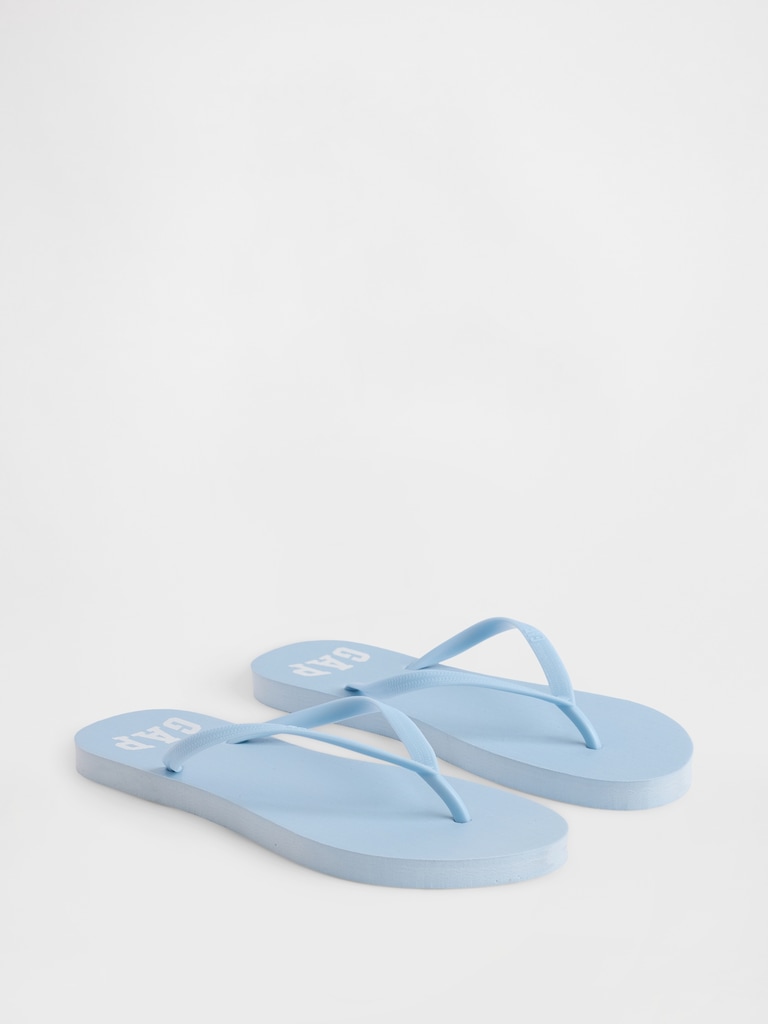 Gap Logo Flip Flops