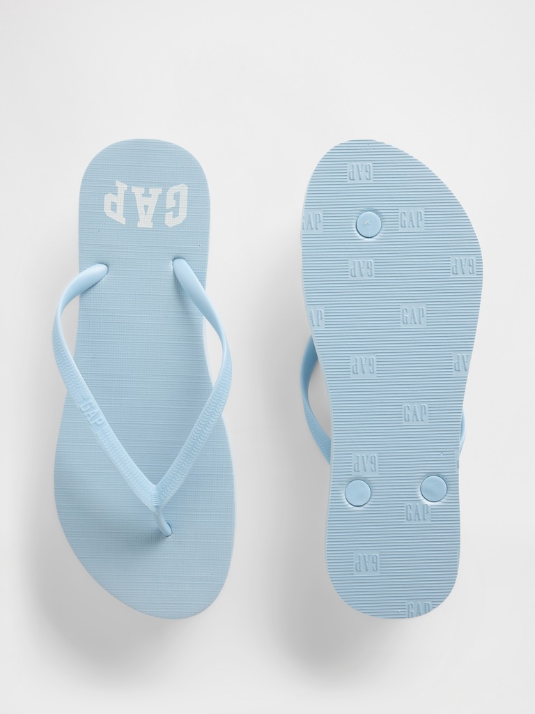 Gap Logo Flip Flops