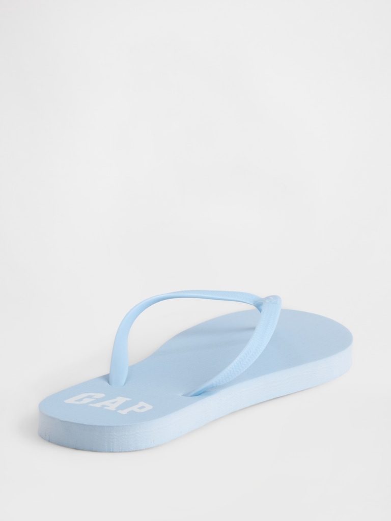 Gap Logo Flip Flops