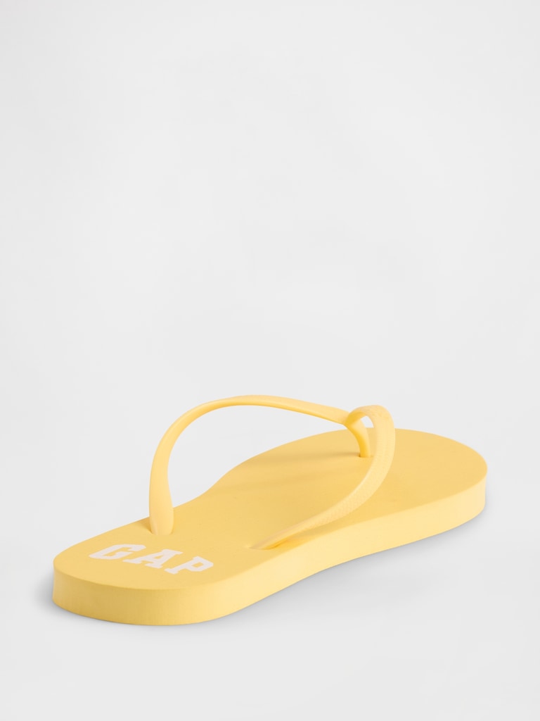 Gap Logo Flip Flops