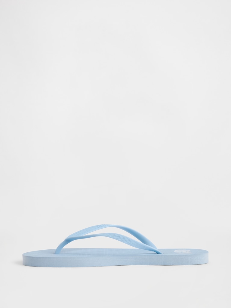 Gap Logo Flip Flops
